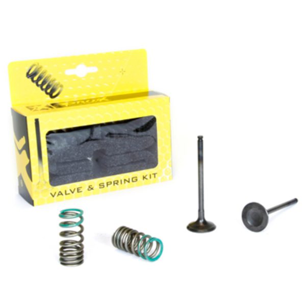 ProX Steel Exhaust Valve/Spring Kit YZ/WR250F '01-13