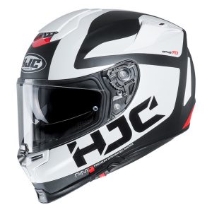 HJC  Helmet RPHA 70 Balius Black/White/Red MC10SF L 58-59