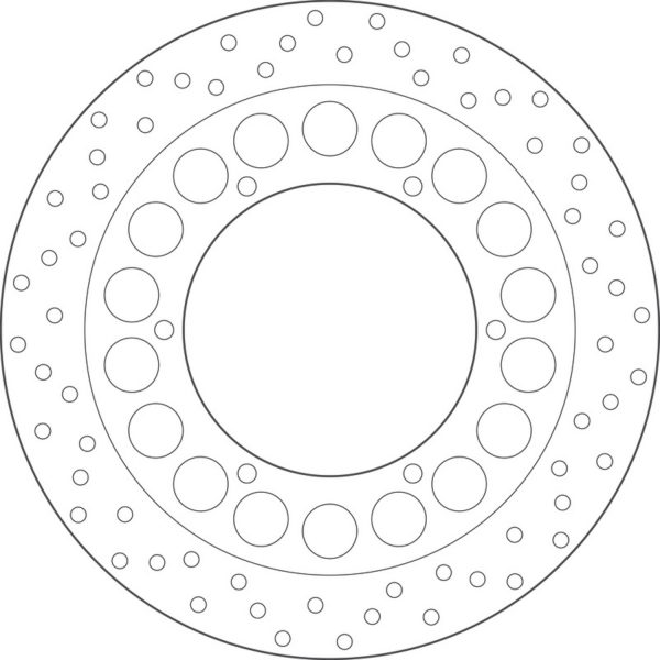 GOLDFREN Brake disc yd298 hd150 id132 t5