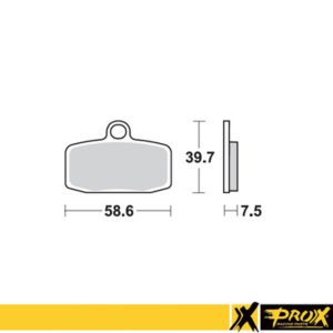 ProX Front Brake Pad KTM85SX ’12-20 + Freeride 350 ’12-17