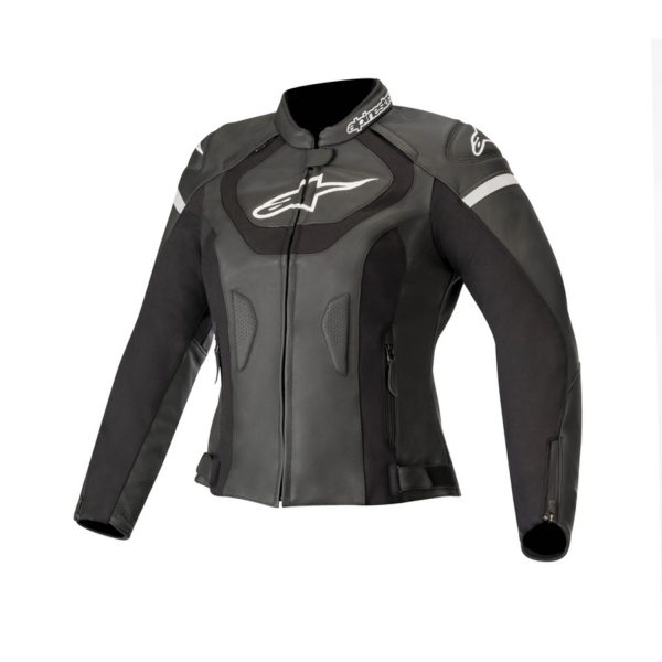 Alpinestars Leather jacket Women Jaws v3 Black 48