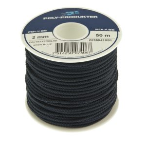 Polyester Rope navy 2,0mm 50m