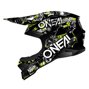 ONeal Helmet 2-serie Junior Attack Black/Yellow Fluo S (49/50cm)