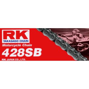 RK 428HSB Chain Black +CL (Connect.link)