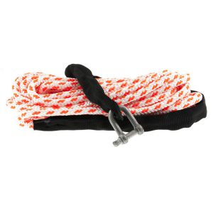 PolyRopes Anchor rope SYNSTEN white-orange 14mm 37m + 3m chain