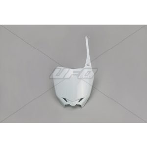 UFO Front number plate RM-Z250 10-,RM-Z450 08-17 White 041