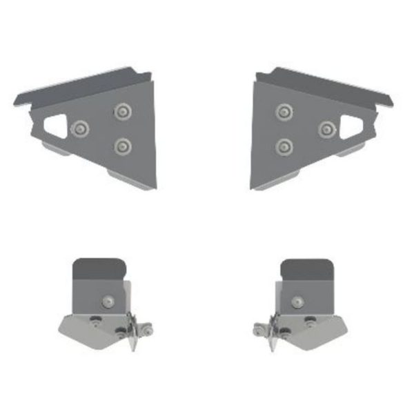 Storm A-arm plates Alu Hisun/Trapper