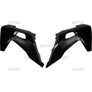 UFO Radiator covers HVA TC/FC 125-450 19- ,TE/FE 20-  Black 001