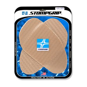 Stompgrip Universal Large Street Bike Tank Grips – Icon : Clear