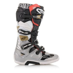 Alpinestars Boot Tech 7 Blk/Silver/Wht/Gold 43