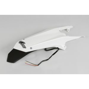 UFO Rear Fender Enduro LED HVA TE/FE 150-501 2014-16 White 041