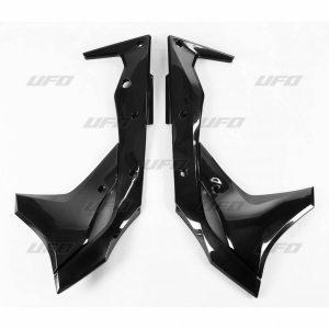 UFO Radiator cover KX250F 17- Black 001