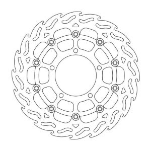 Moto-Master Flame Brakedisc front left Suzuki: GSX-R 1000 K5