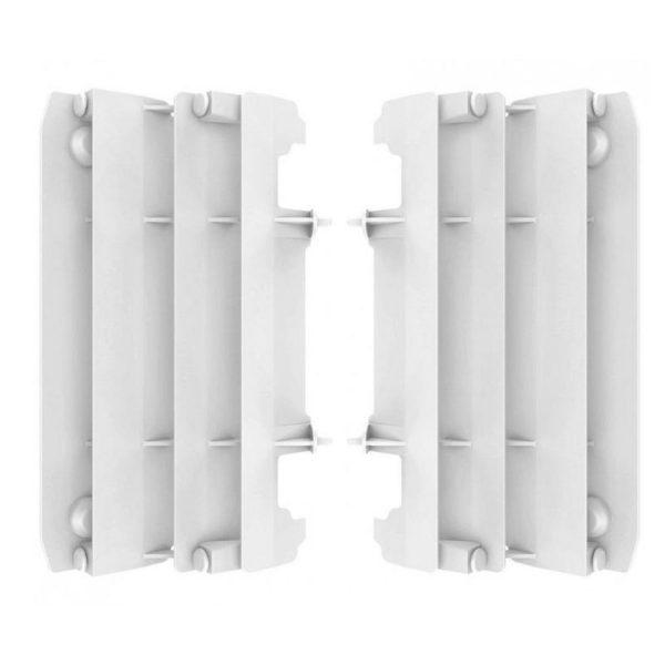 Polisport radiator louvers YZ125-250 06-20 White