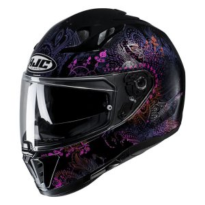 HJC  Helmet I 70 Varok Black/Pink MC8 2XS 52-53