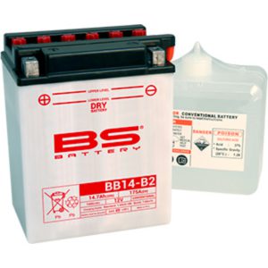 BS Battery  BB14-B2 (cp) Conventional, Dry charged