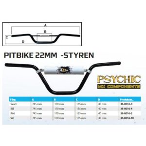 Psychic Pitbike handlebar red