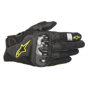 Alpinestars Glove SMX-1 Air v2 Black/Fluoyellow L