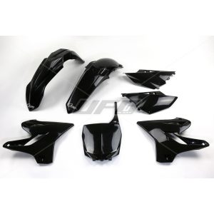 UFO Plastic kit 5-parts Black YZ125/250 15-