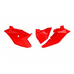UFO Side number plates + left airbox cover GasGas MC 85 2021- Red 062