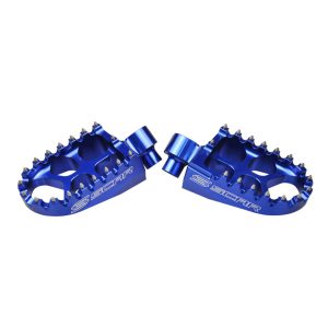 Scar Evolution Footpegs – Yamaha Blue color