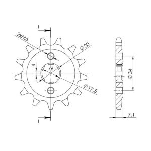 Supersprox / JT Front sprocket 266.13