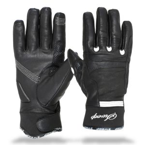 Sweep Leatherglove Diamond WP Lady, black/white XL