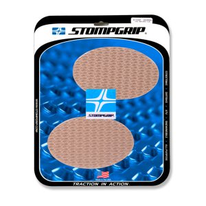 Stompgrip Universal Oval Tank Grips – Icon : Clear