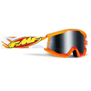 FMF POWERCORE Goggle Assault Grey – Mirror Silver Lens