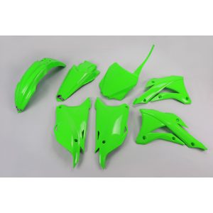 UFO Plastic kit 5-parts Green KX85 OEM 2021