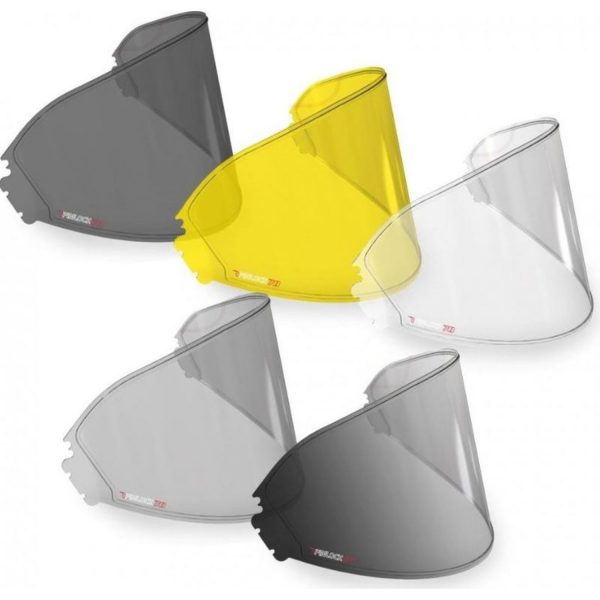 HJC Pinlockvisor HJ-05, HJ-07, HJ-09, HJ-17. Smoke