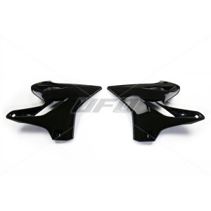 UFO Radiator cover YZ125/250 15- Black 001