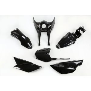 UFO Plastic kit 5-parts Black 001 KLX110 2010-