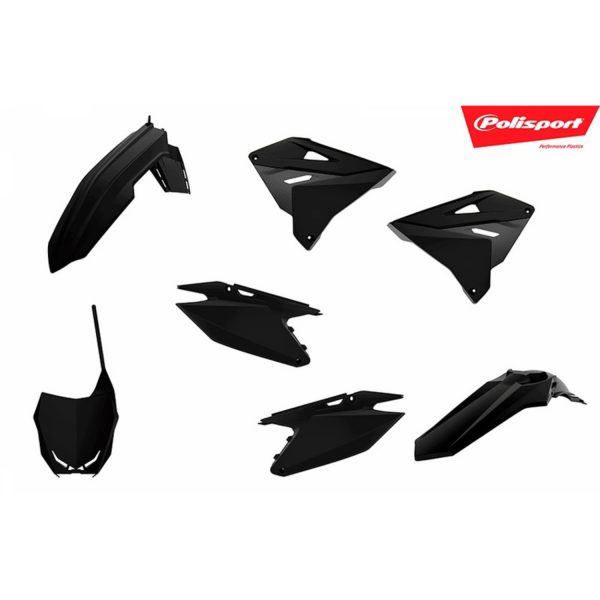 Polisport kit Suzuki restyling RM125/250(01-08) RMZ 18 style Black