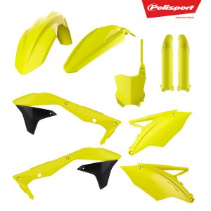 Polisport plastic kit KX450F 16-18 Flo yellow