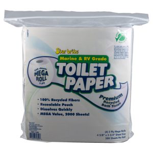 Star brite Toilet Tissue Marine/Rv 2ply (500/S) 4pk