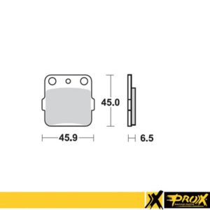 ProX Rear Brake Pad YZ80/85 ’93-20