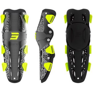 SHOT Knee Guards Airflow Adulte Black Neon Yellow