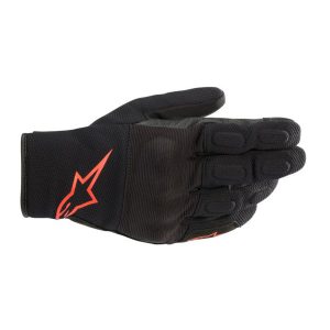 Alpinestars Gloves S Max Drystar Black/Red Fluo S