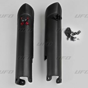 UFO Starting device with fork guards KTM125-450 SX/SXF 07-14 Black 001