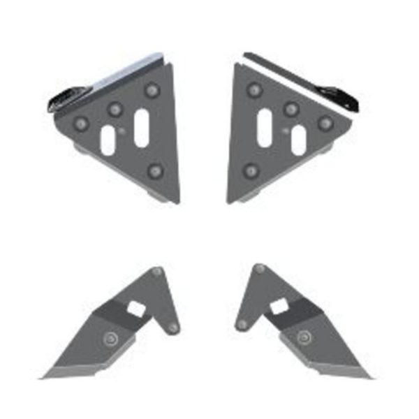 Storm A-arm plates Alu Can Am