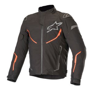 Alpinestars Jacket T-Fuse Sport Shell Waterproof Black/Red fluo XL