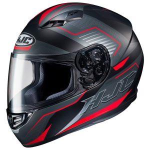 HJC  Helmet CS-15 Trion Flatblack/Grey/Red MC1SF M 57-58