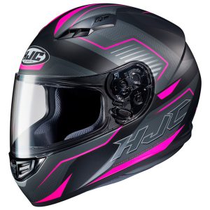 HJC  Helmet CS-15 Trion Matt Black/Gray/Pink MC8SF S 55-56