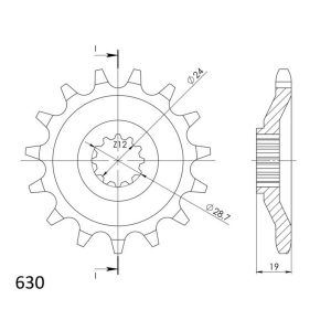 Supersprox / JT Front sprocket 526.15