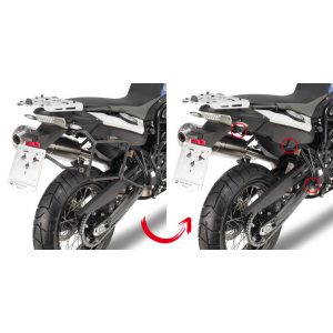 Givi Rapid release tubular side-case holder for MONOKEY® cases BMW