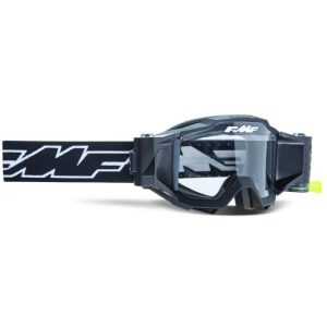 FMF POWERBOMB Film System Goggle Rocket Black – Clear Lens