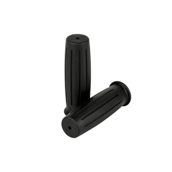 Handgrips  Vintage  Black for Ø 22 mm (7/8")