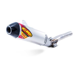 FMF YAMAHA YZ450F 14-17 S/S ALUM. FCTRY 4.1 RCT SLIP-ON MUFFLER W/R.CRBN CAP