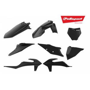 Polisport plastic kit SX/SXF 19- Black